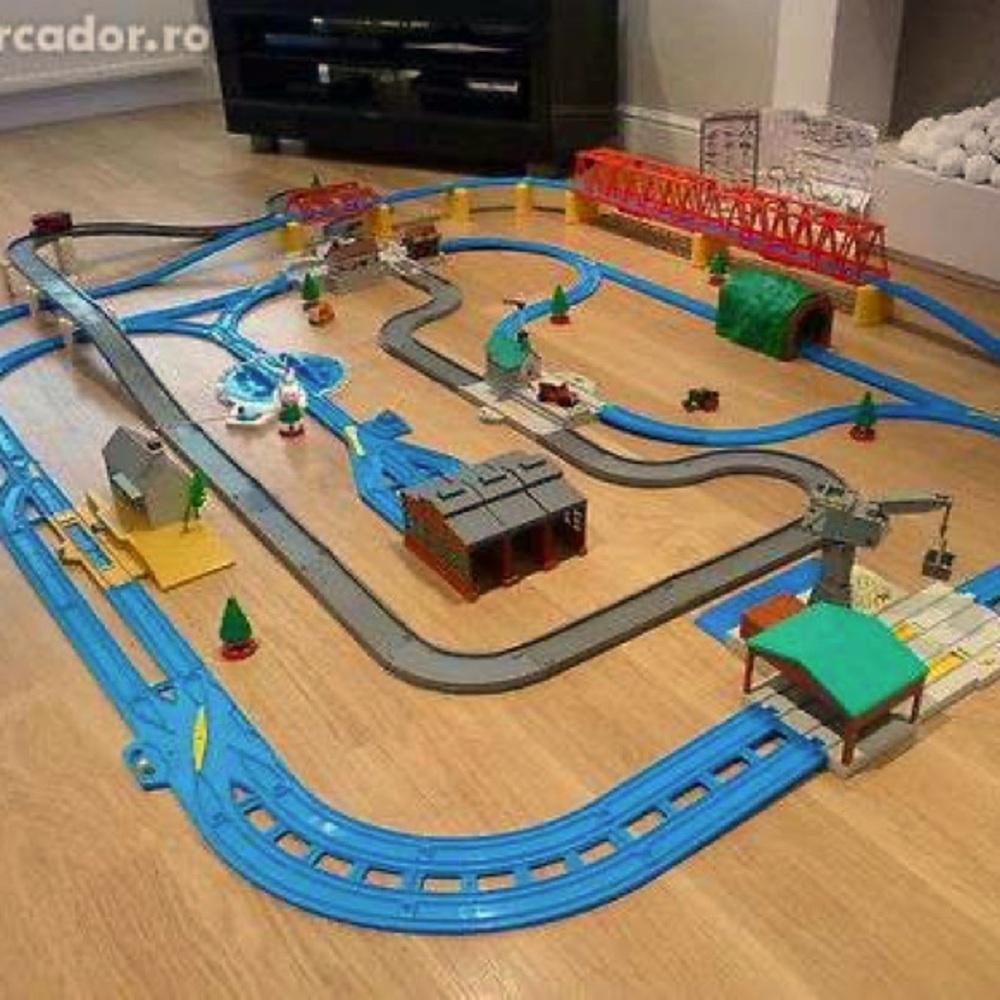 Thomas the engine Trackmaster (blue track train)